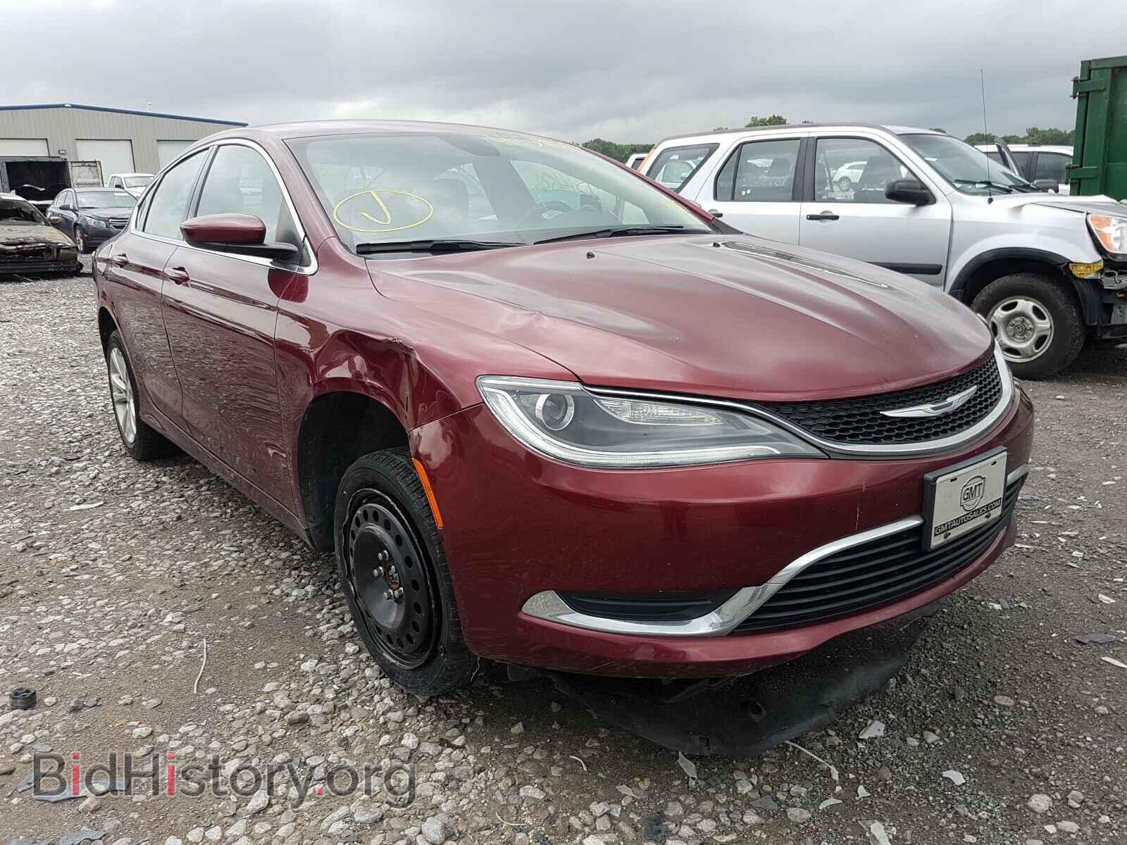 Фотография 1C3CCCAB3FN732600 - CHRYSLER 200 2015