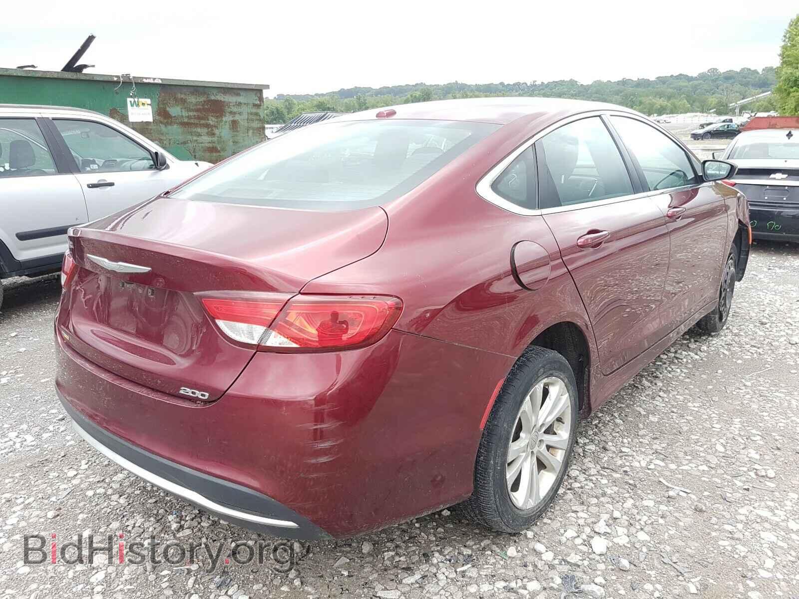 2015 CHRYSLER 200 - VIN: 1C3CCCAB3FN732600 - Фото 4