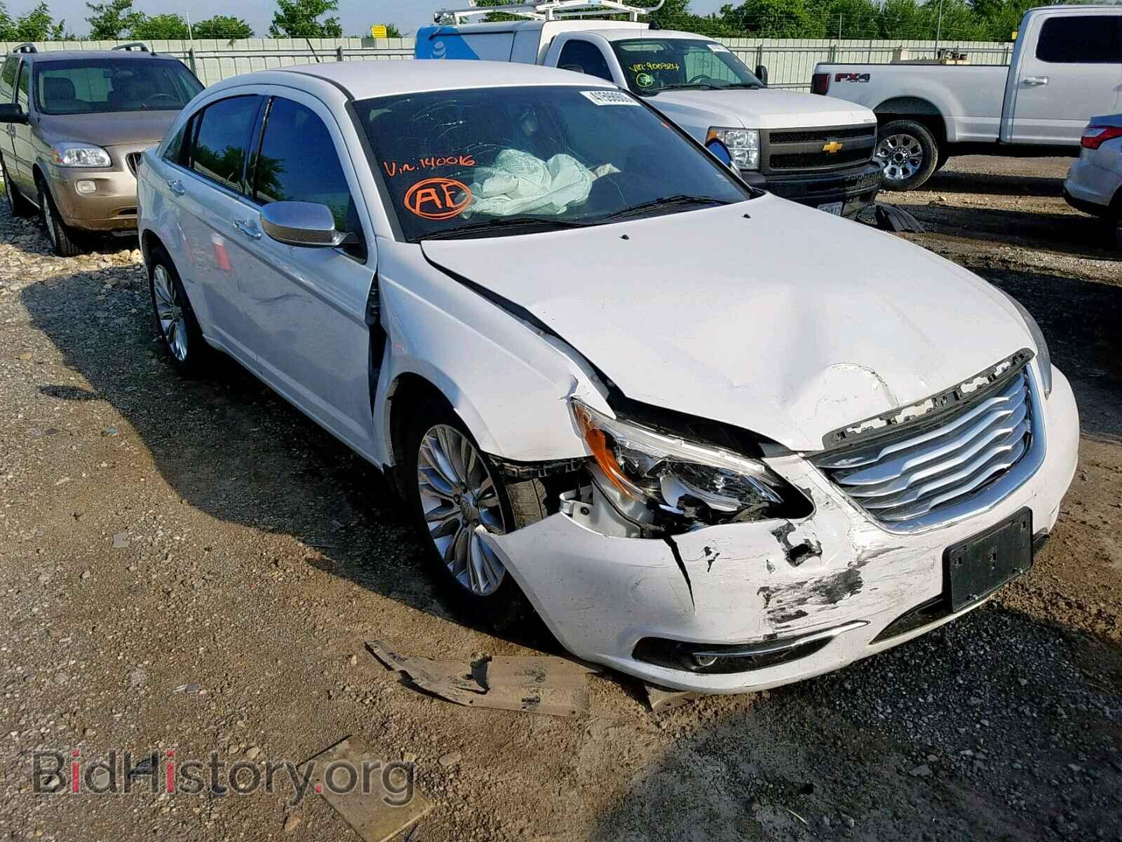 Фотография 1C3CCBCG5CN140016 - CHRYSLER 200 2012