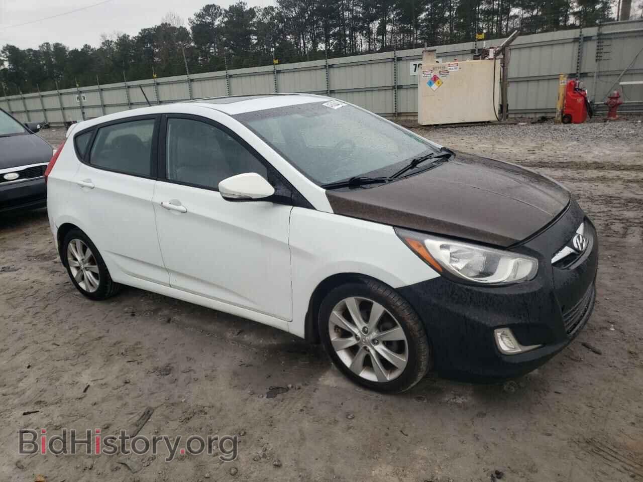 2013 HYUNDAI ACCENT - VIN: KMHCU5AE6DU121635 - Фото 4