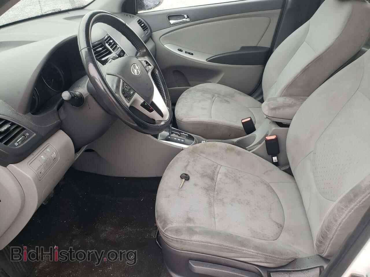 2013 HYUNDAI ACCENT - VIN: KMHCU5AE6DU121635 - Фото 7