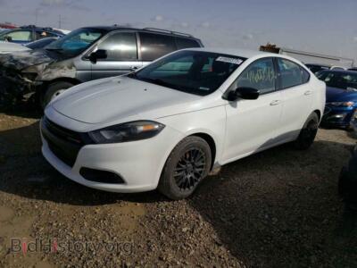 2015 Dodge DART Dart SXT, white — VIN 1C3CDFBB0FD435383, Copart