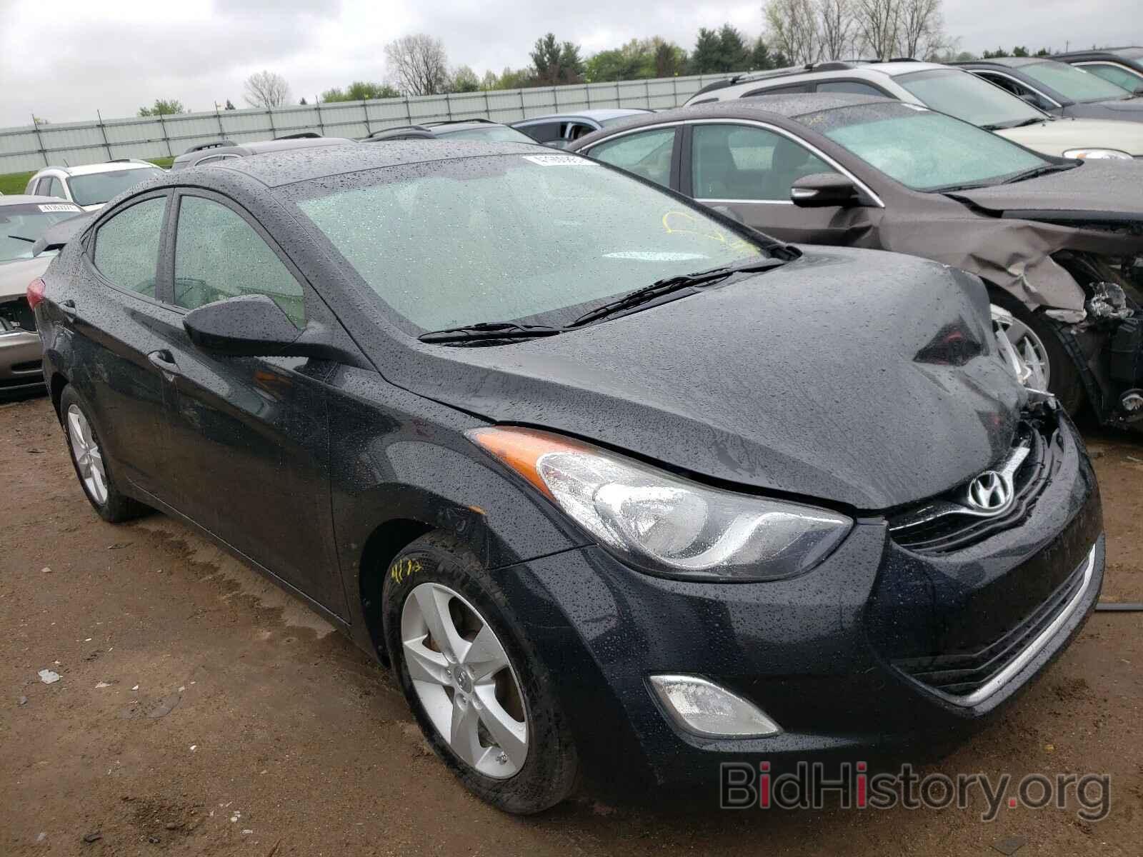 Photo 5NPDH4AE9CH113528 - HYUNDAI ELANTRA 2012