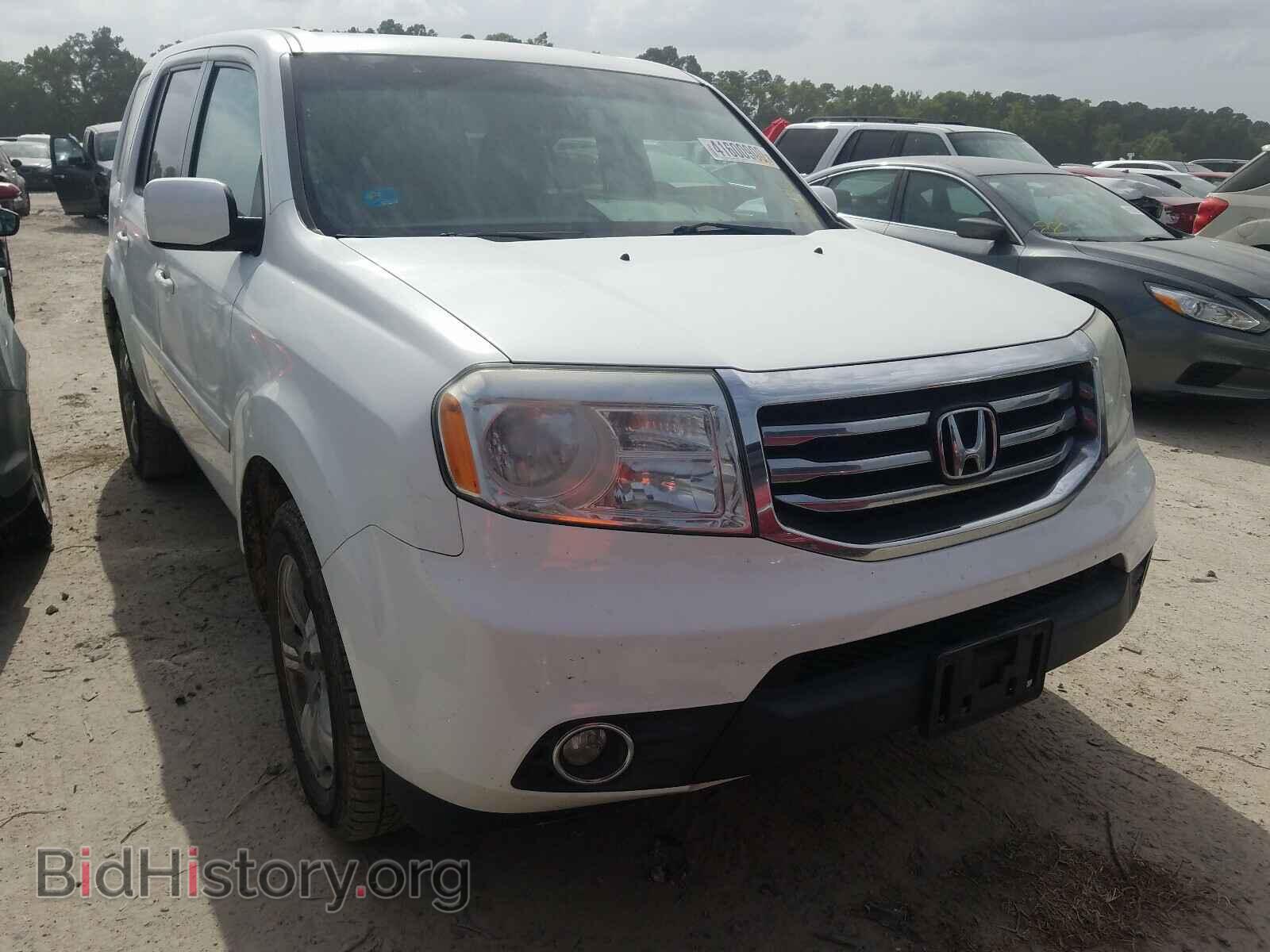 Photo 5FNYF3H66CB024143 - HONDA PILOT 2012