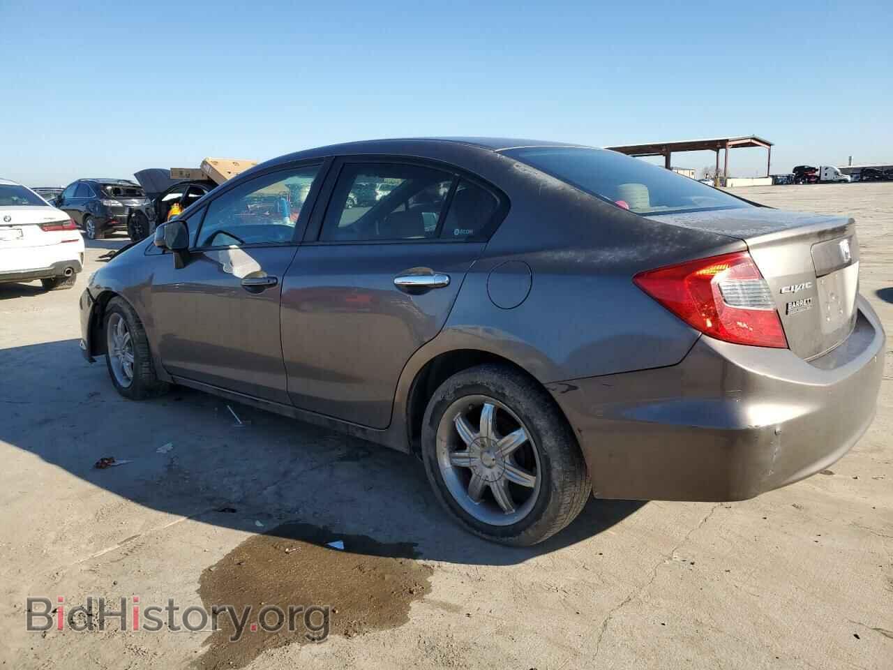 2012 HONDA CIVIC - VIN: 2HGFB2F55CH596355 - Фото 2