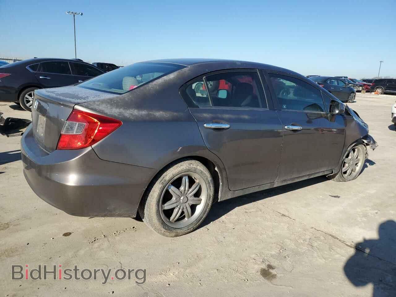 2012 HONDA CIVIC - VIN: 2HGFB2F55CH596355 - Фото 3