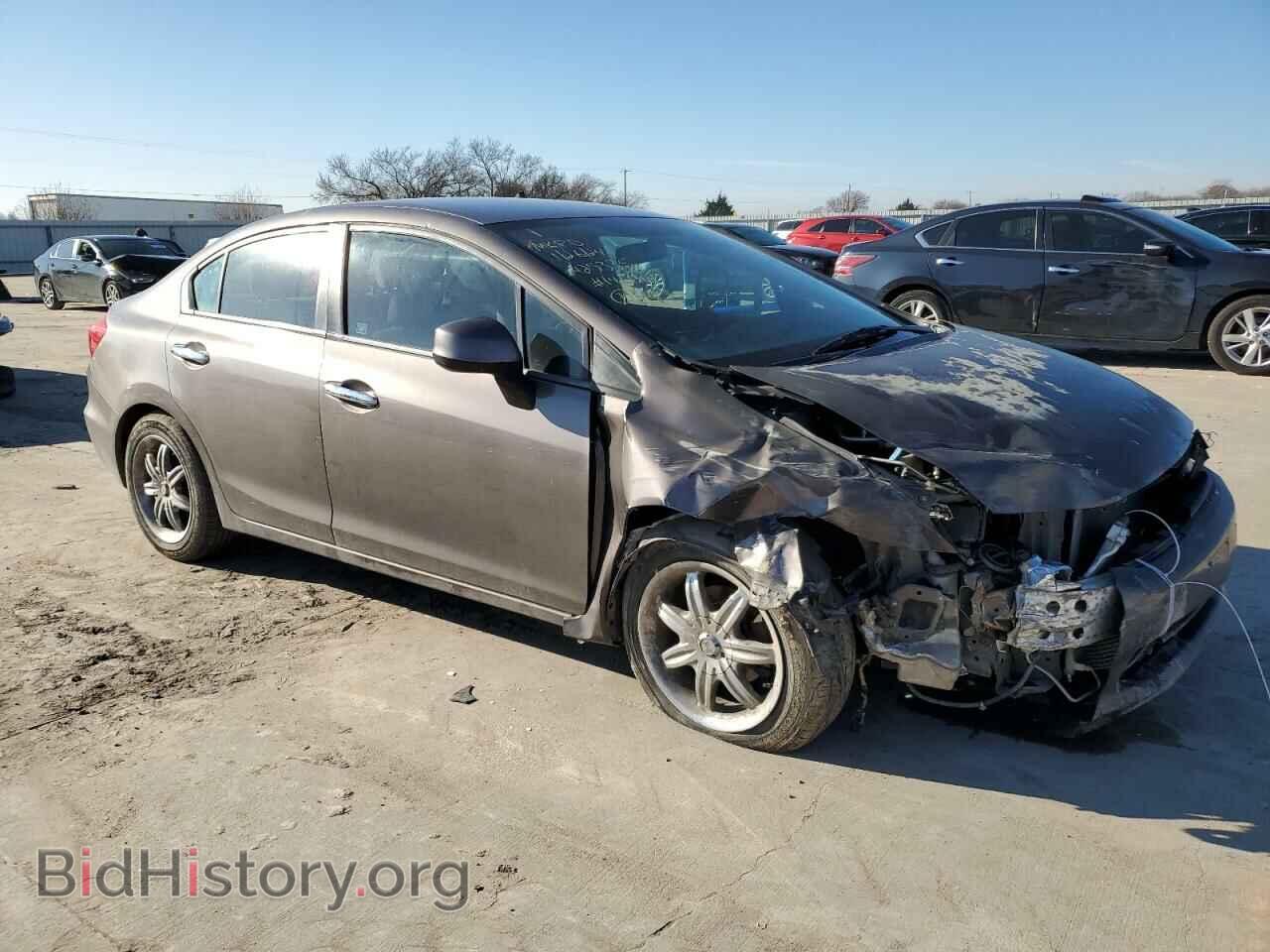 2012 HONDA CIVIC - VIN: 2HGFB2F55CH596355 - Фото 4