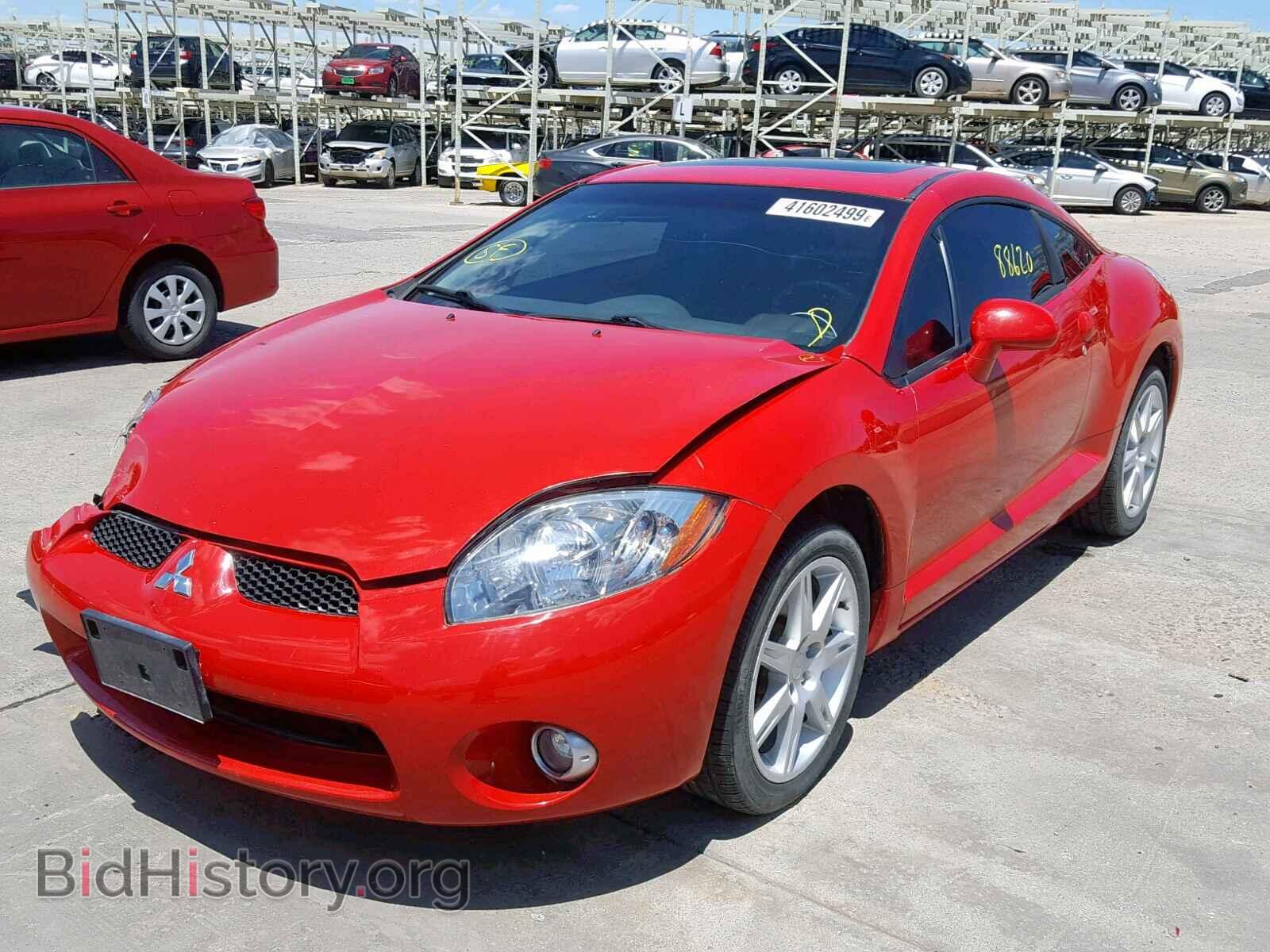 2006 MITSUBISHI ECLIPSE - VIN: 4A3AK34T36E002404 - Фото 2