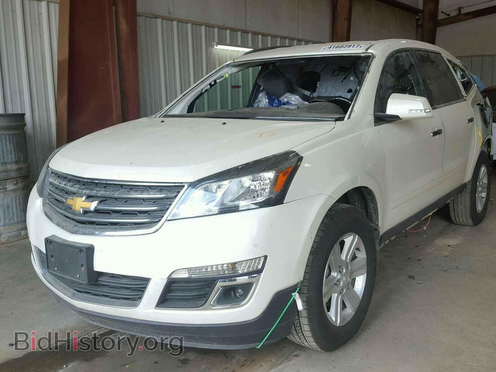 2014 CHEVROLET TRAVERSE - VIN: 1GNKRGKD4EJ286936 - Фото 2