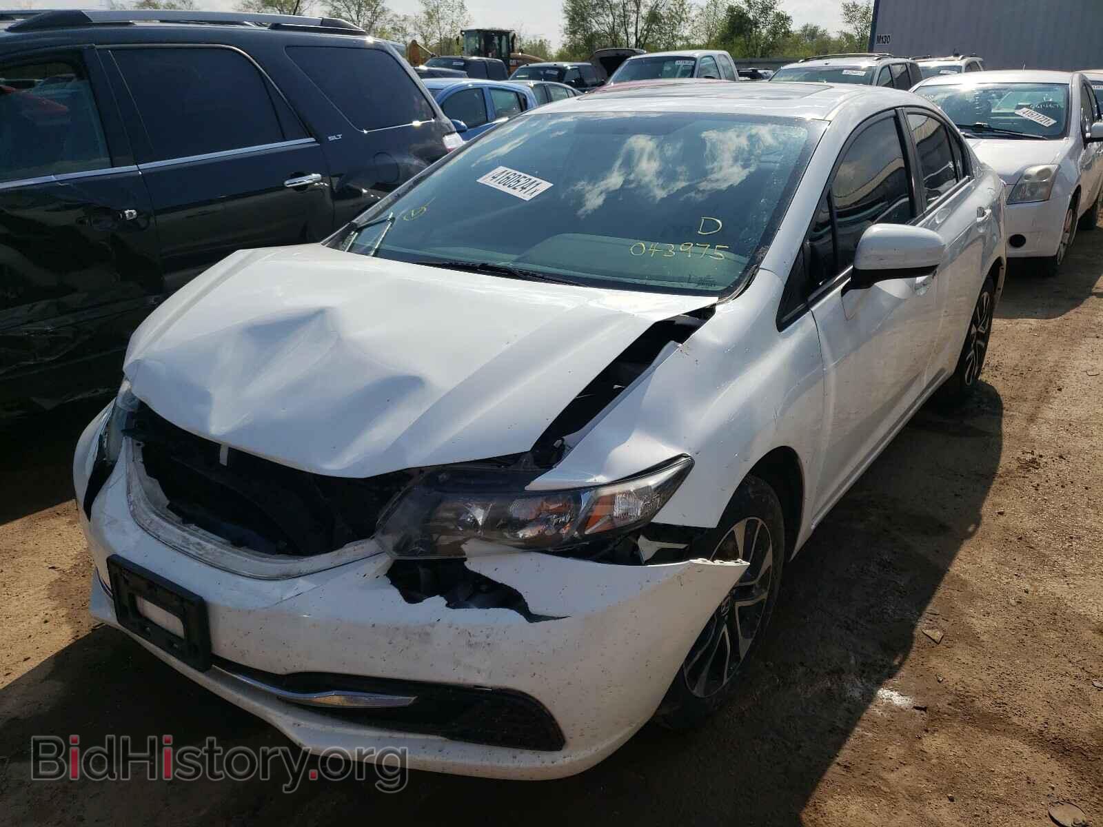 2014 HONDA CIVIC - VIN: 19XFB2F80EE043975 - Фото 2