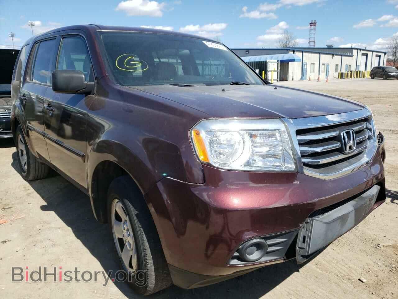 Фотография 5FNYF4H29EB044361 - HONDA PILOT 2014