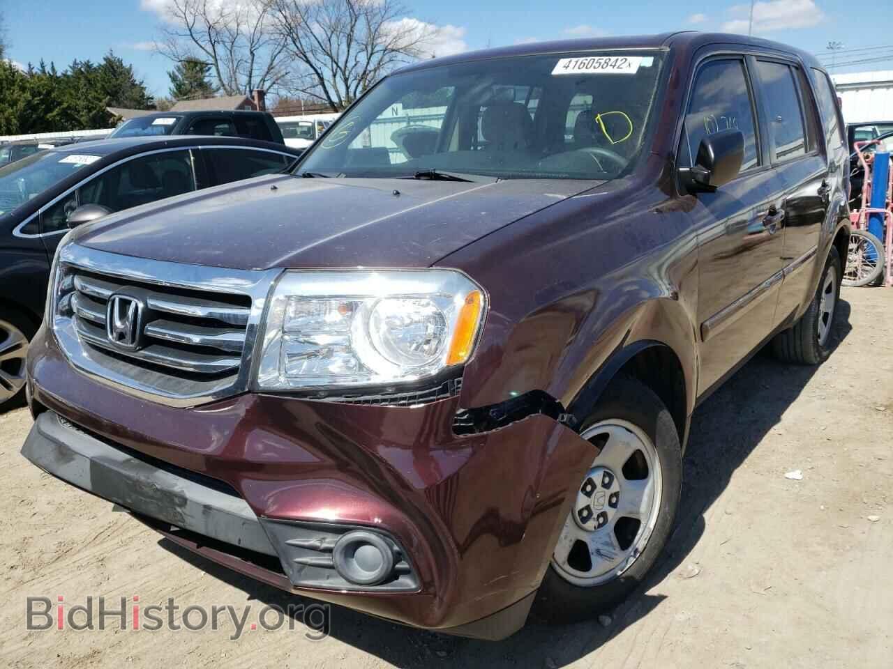 2014 HONDA PILOT - VIN: 5FNYF4H29EB044361 - Фото 2