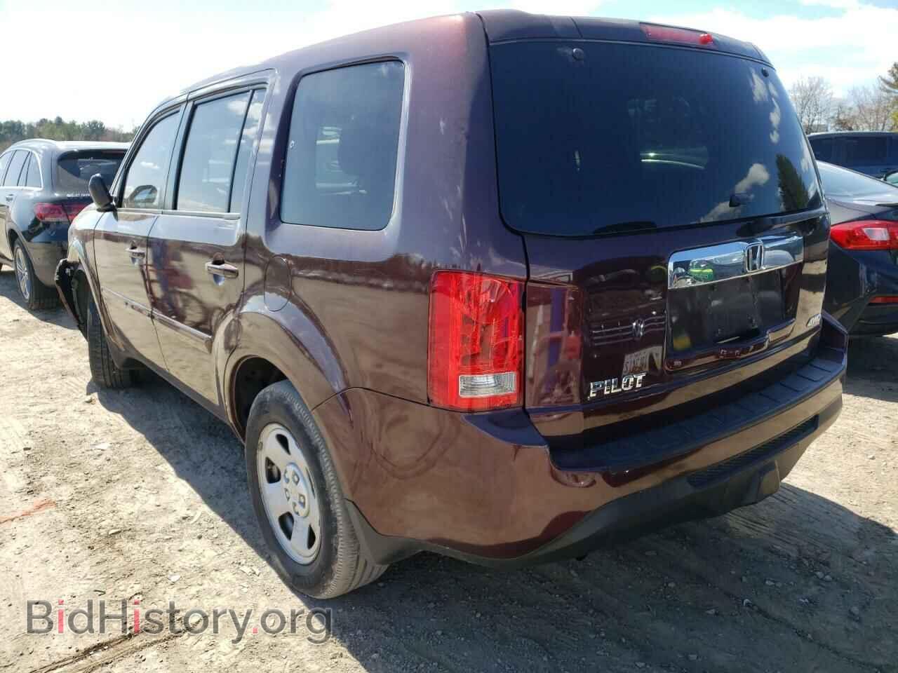2014 HONDA PILOT - VIN: 5FNYF4H29EB044361 - Фото 3