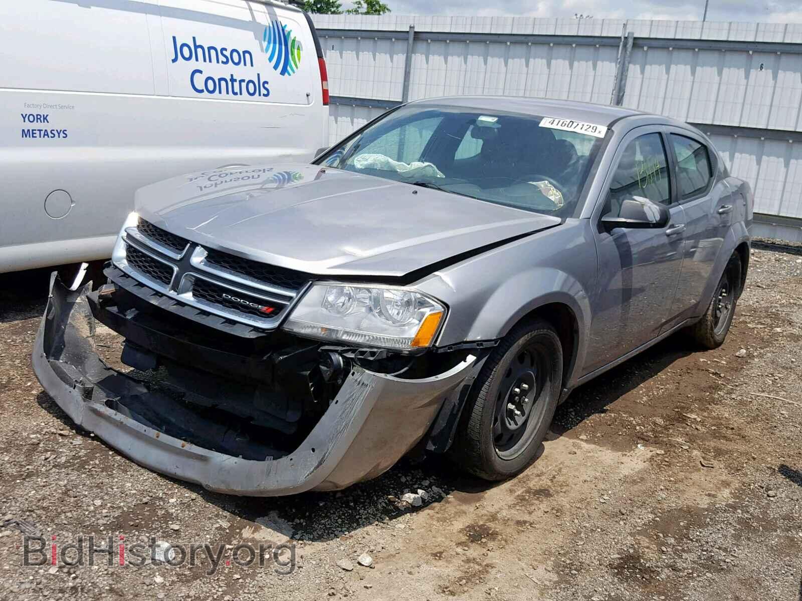 2013 DODGE AVENGER - VIN: 1C3CDZAB9DN540563 - Фото 2