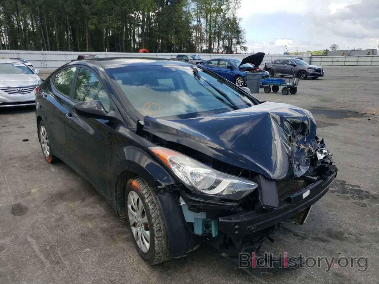 Photo KMHDH4AE7CU397579 - HYUNDAI ELANTRA 2012