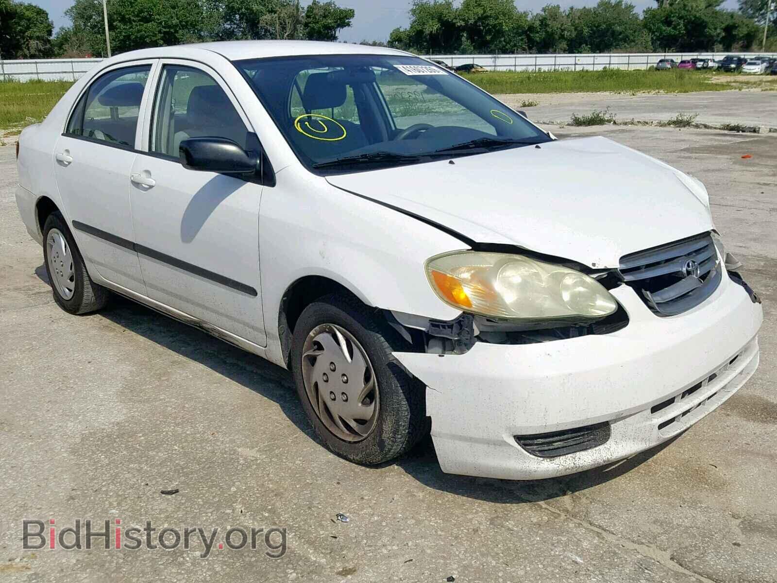 Фотография JTDBR32E832000510 - TOYOTA COROLLA 2003