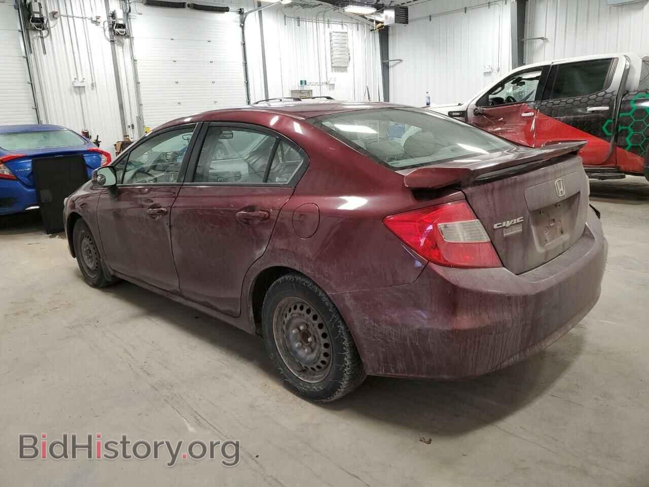 2012 HONDA CIVIC - VIN: 2HGFB2F45CH047827 - Фото 2