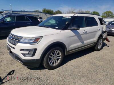 2017 Ford EXPLORER, белый — VIN 1FM5K7DH4HGD23863, Copart