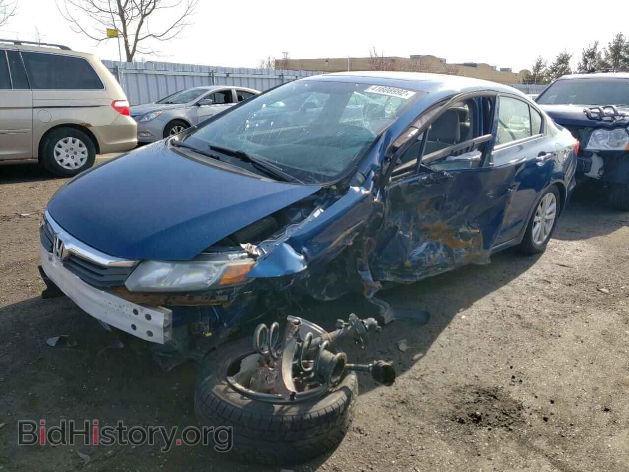 2012 HONDA CIVIC - VIN: 2HGFB2F59CH019487 - Фото 2