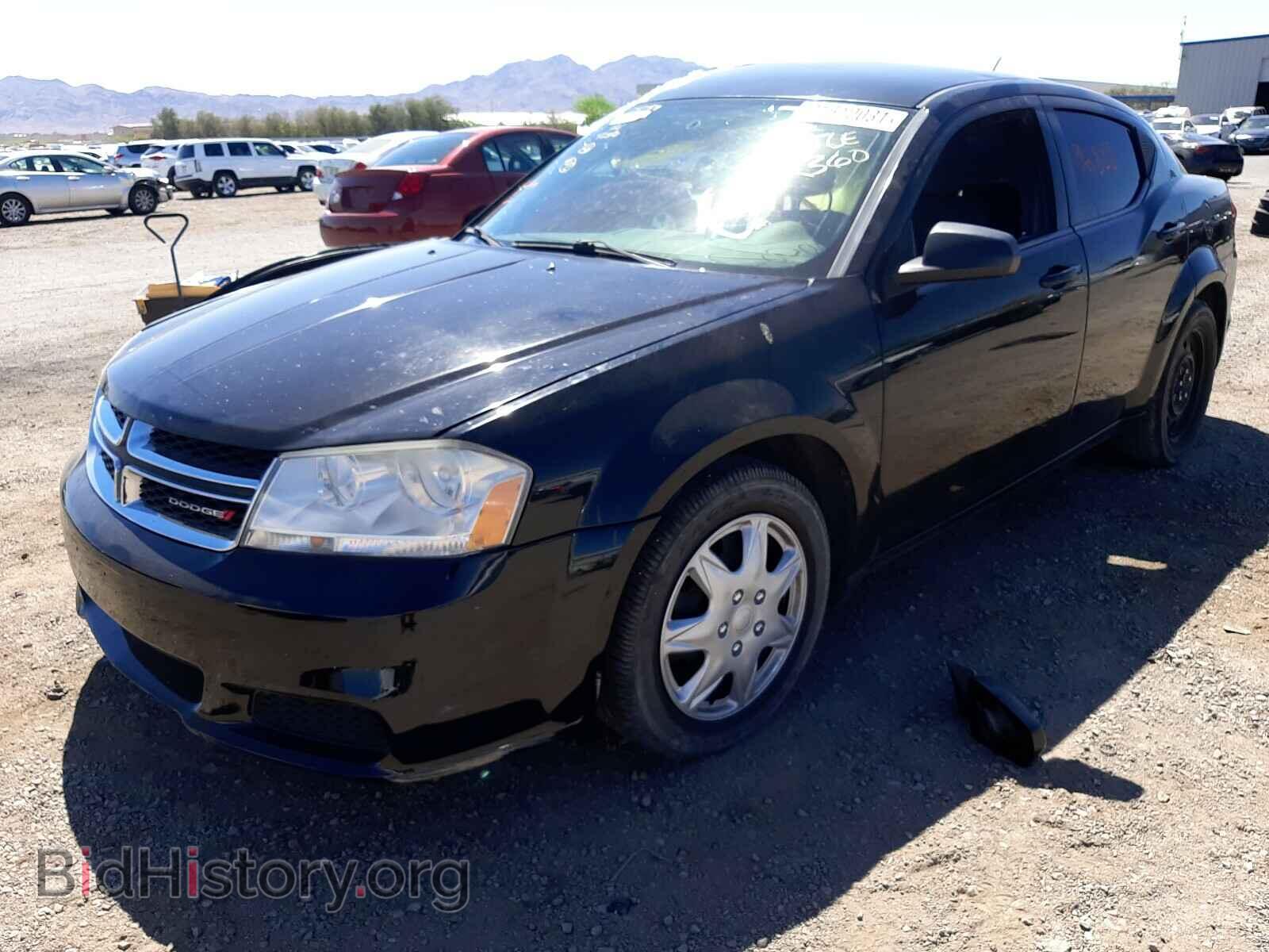 2013 DODGE AVENGER - VIN: 1C3CDZAB2DN567135 - Фото 2