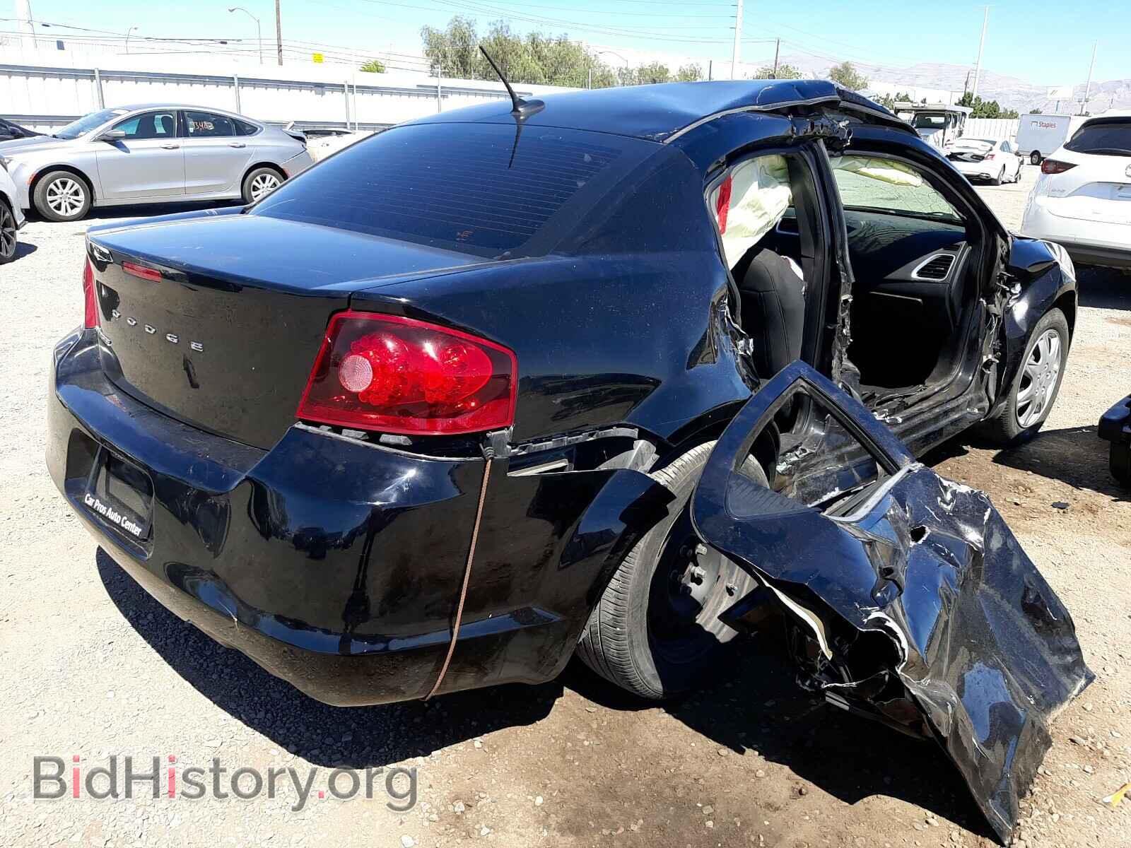 2013 DODGE AVENGER - VIN: 1C3CDZAB2DN567135 - Фото 4