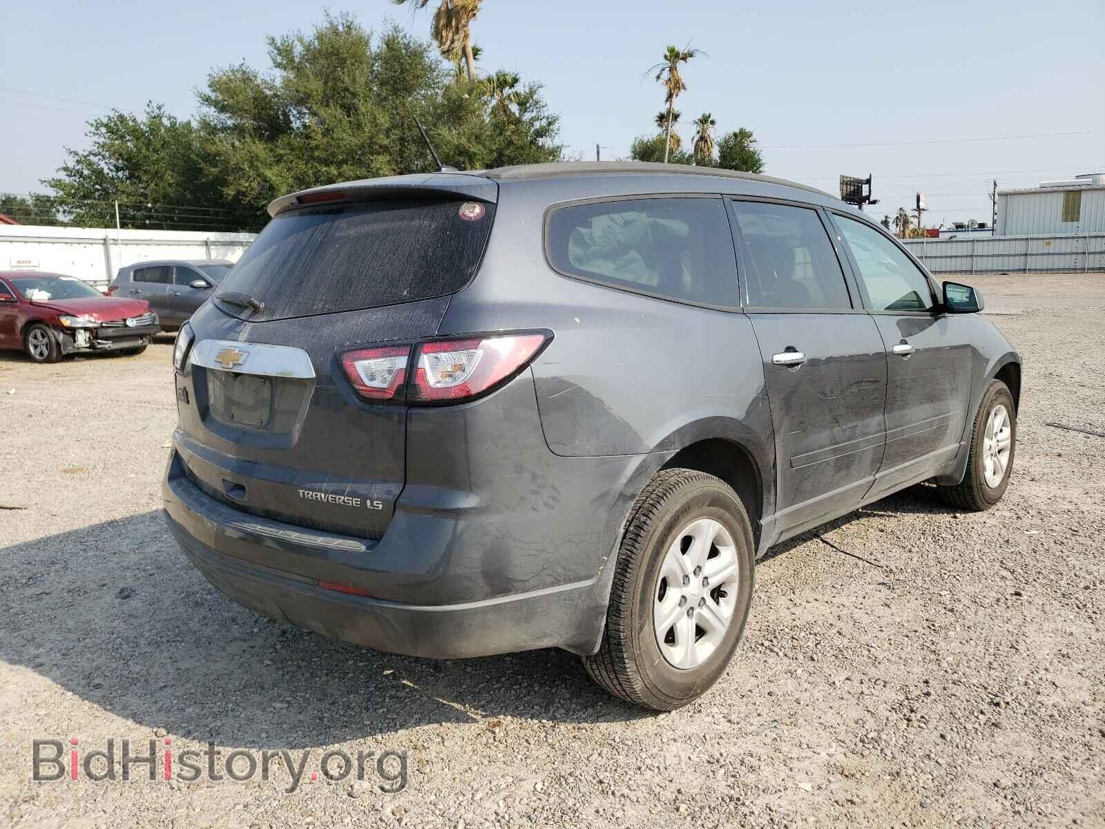 2013 CHEVROLET TRAVERSE - VIN: 1GNKRFED3DJ103708 - Фото 4