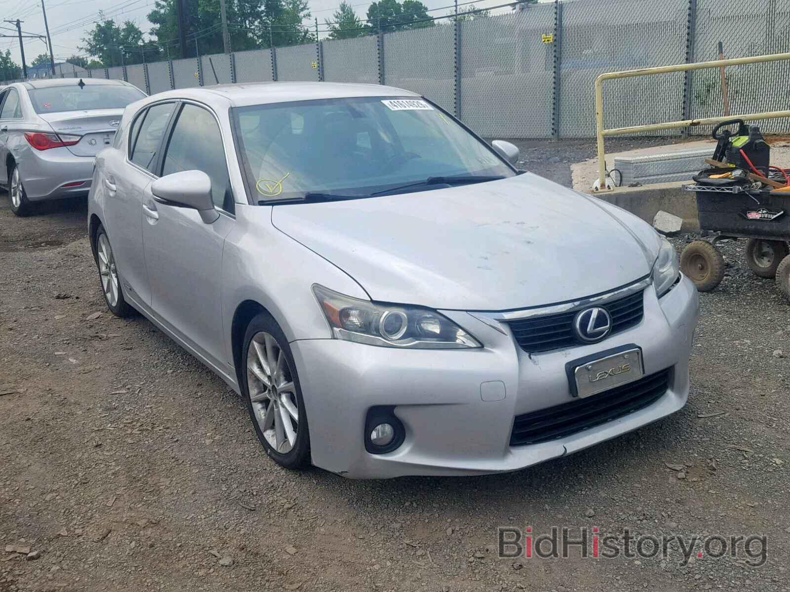 Photo JTHKD5BH7C2104487 - LEXUS CT 200 2012