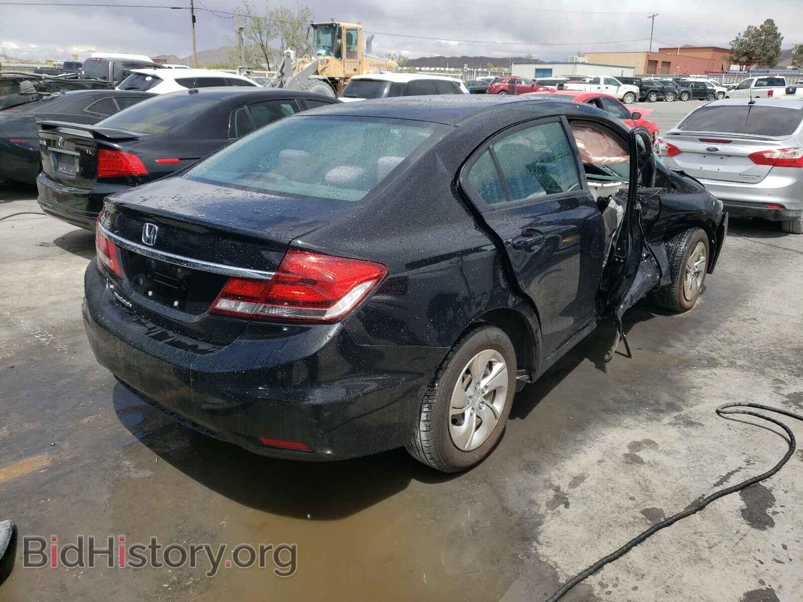 2013 HONDA CIVIC - VIN: 19XFB2F52DE041908 - Фото 4