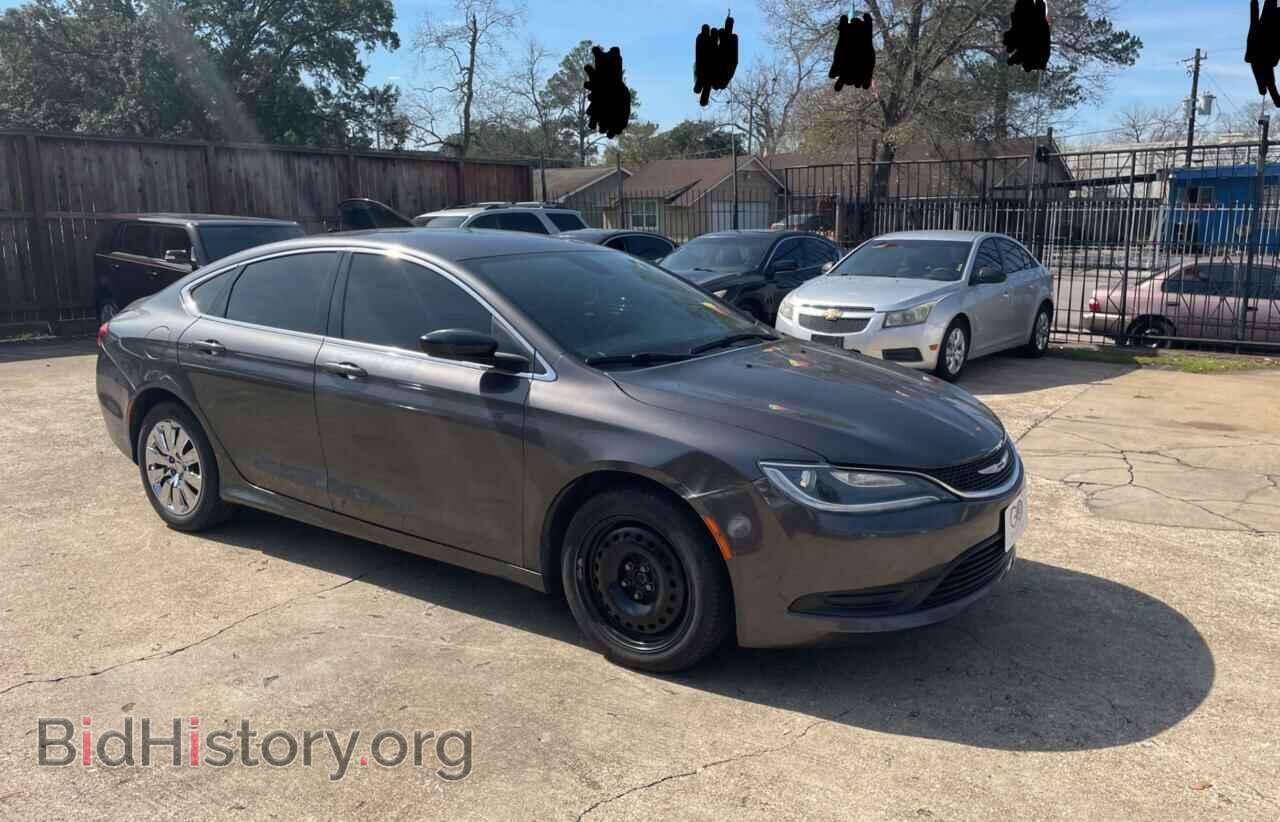 Фотография 1C3CCCFB1FN564707 - CHRYSLER 200 2015