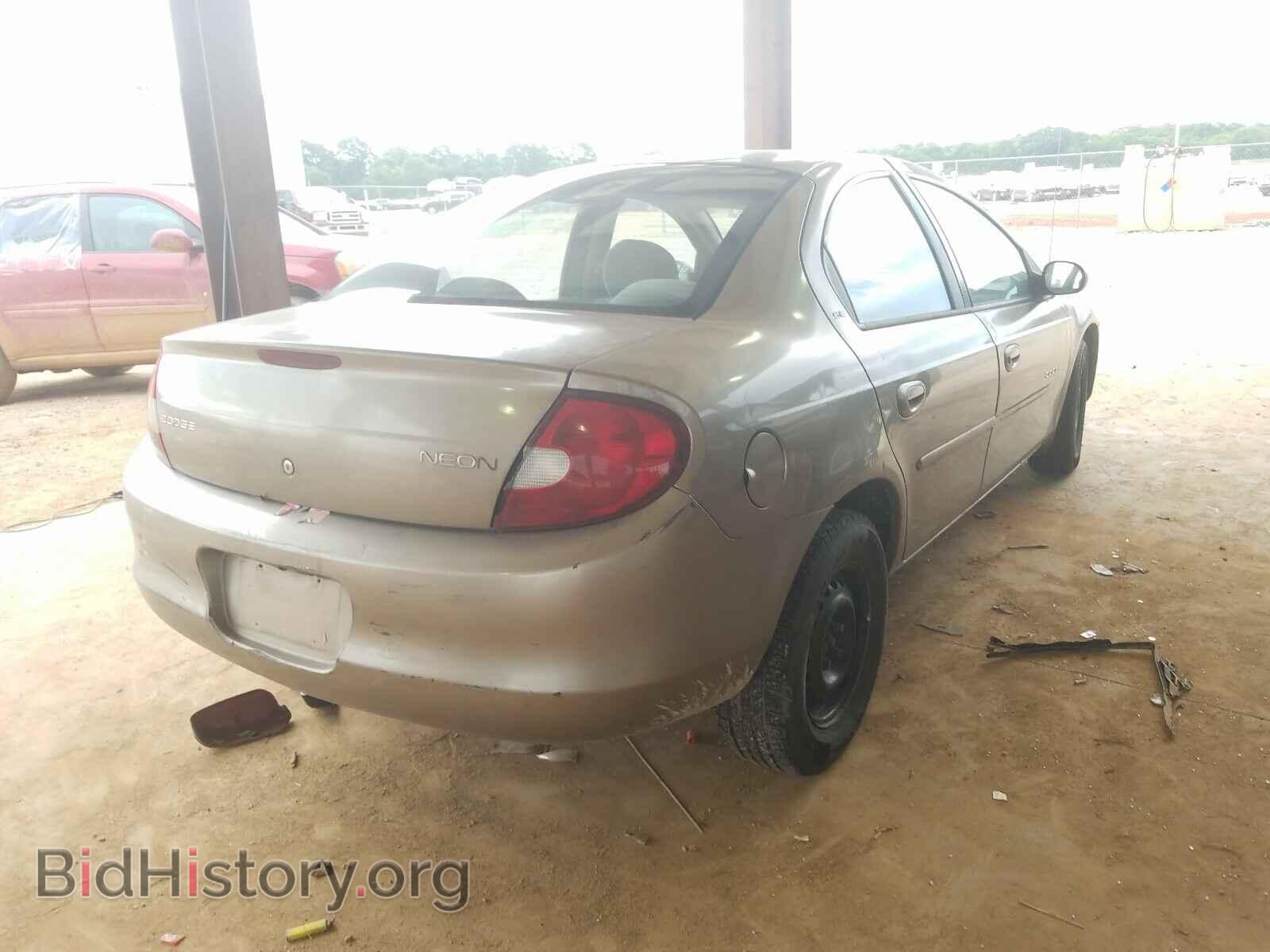 2001 DODGE NEON - VIN: 1B3ES46C21D249422 - Фото 4