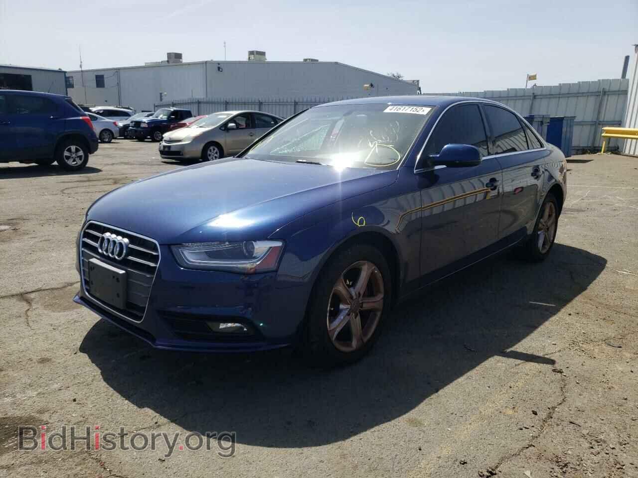 2013 AUDI A4 - VIN: WAUAFAFL4DN034491 - Фото 2