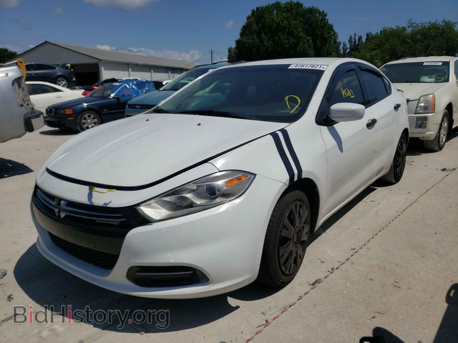 2013 DODGE DART - VIN: 1C3CDFAA6DD287035 - Фото 2