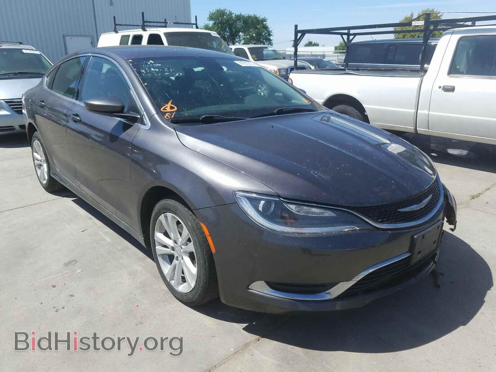 Фотография 1C3CCCAB2GN170867 - CHRYSLER 200 2016