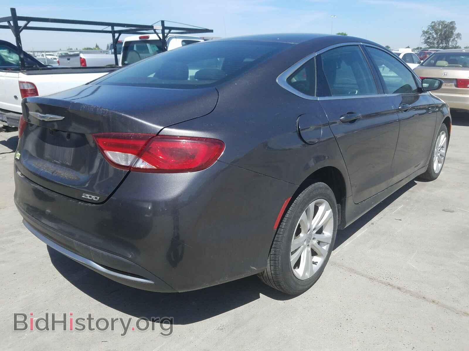 2016 CHRYSLER 200 - VIN: 1C3CCCAB2GN170867 - Фото 4