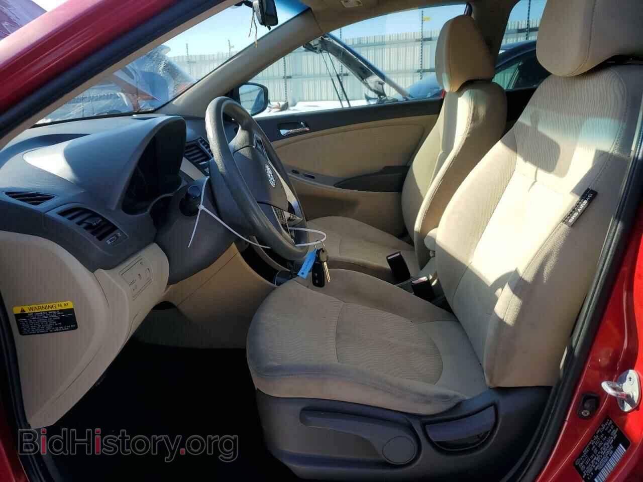 2012 HYUNDAI ACCENT - VIN: KMHCU4AE6CU080092 - Фото 7