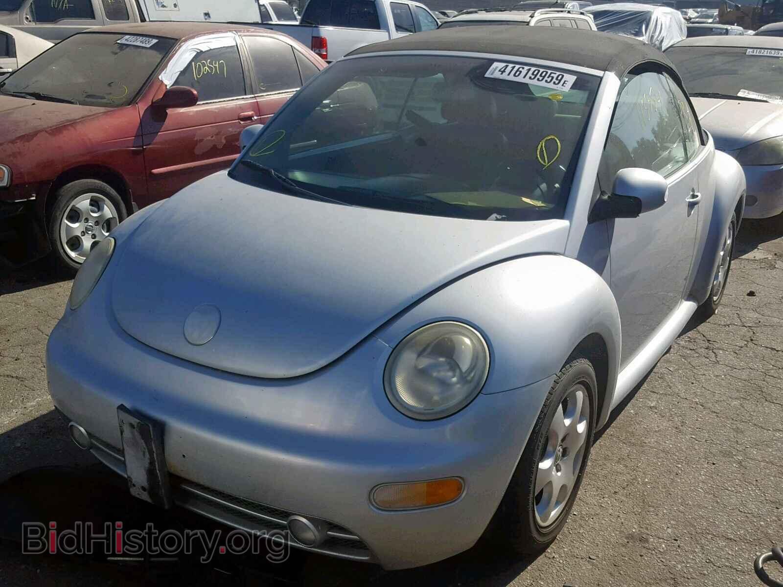 2003 VOLKSWAGEN BEETLE - VIN: 3VWCK21YX3M321663 - Фото 2