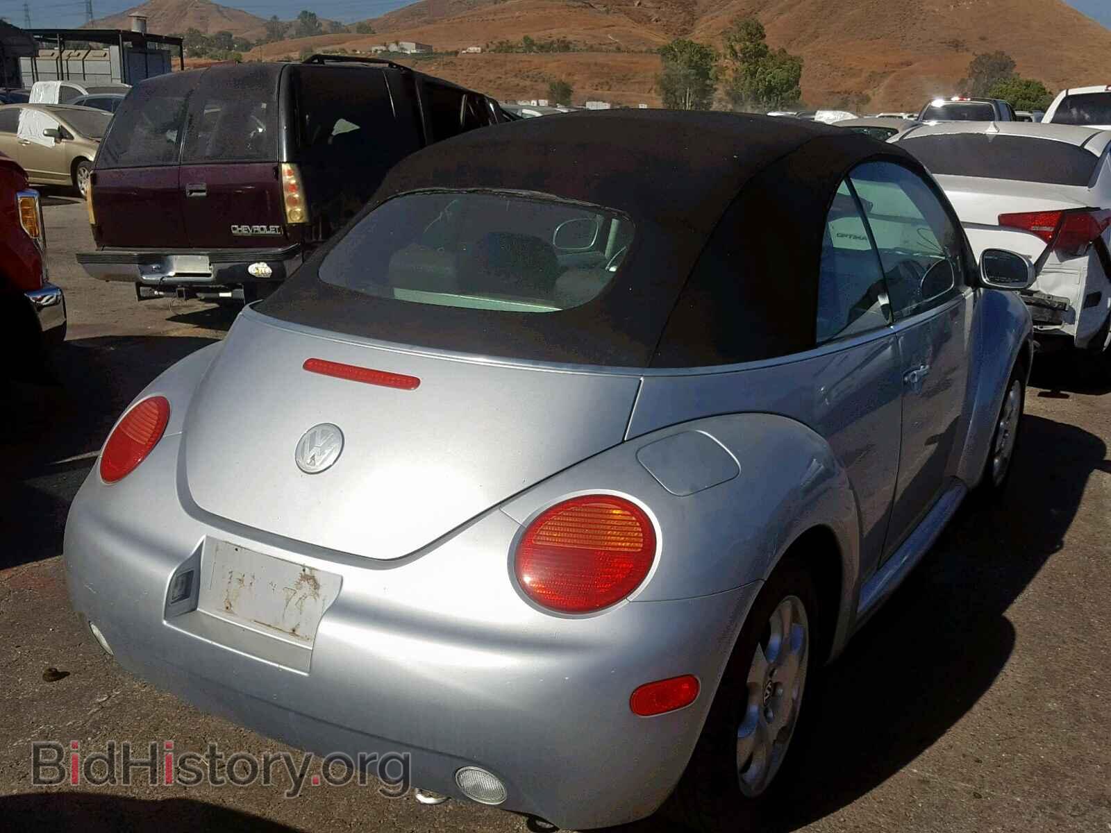 2003 VOLKSWAGEN BEETLE - VIN: 3VWCK21YX3M321663 - Фото 4