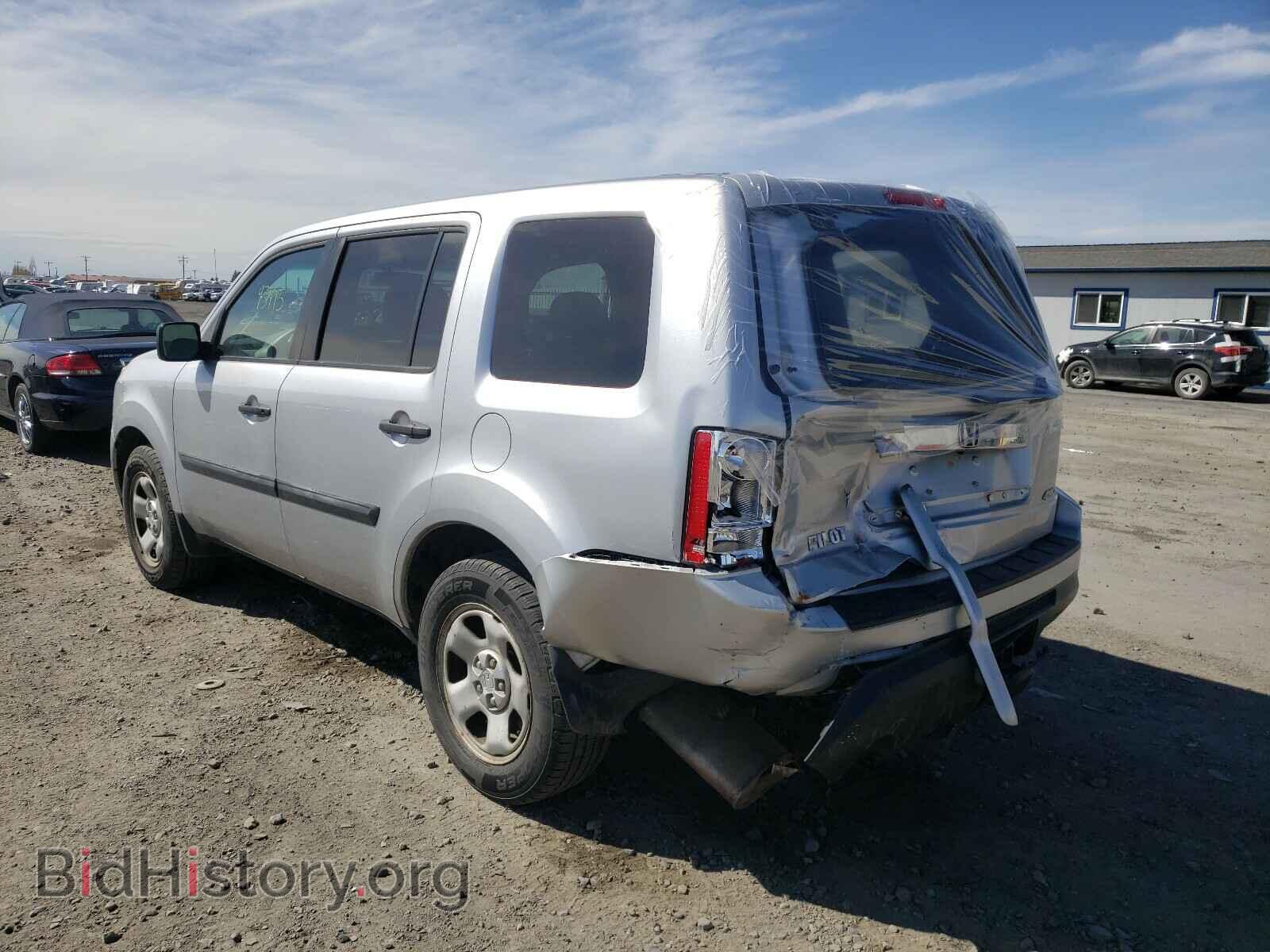 2014 HONDA PILOT - VIN: 5FNYF4H20EB019509 - Фото 3