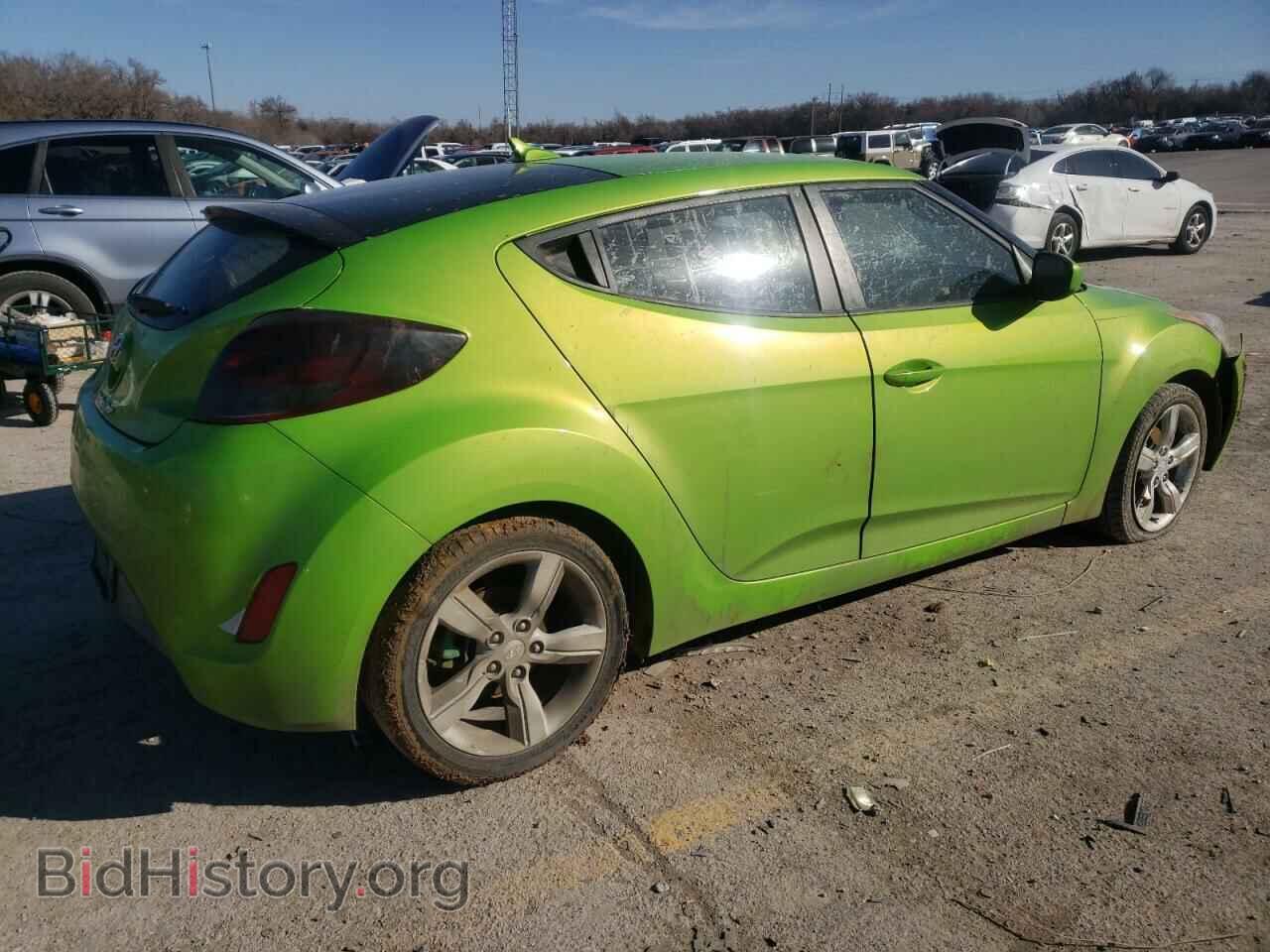 2012 HYUNDAI VELOSTER - VIN: KMHTC6AD1CU060421 - Фото 3