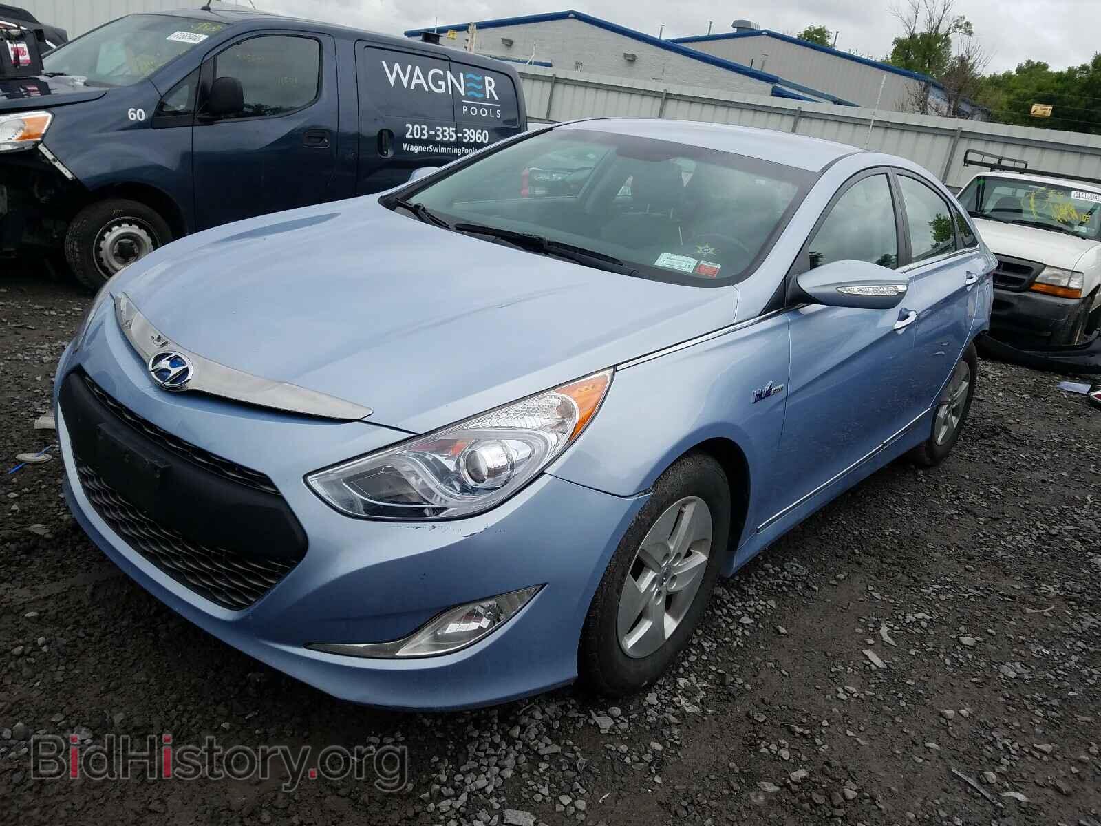 2012 HYUNDAI SONATA - VIN: KMHEC4A4XCA044247 - Фото 2