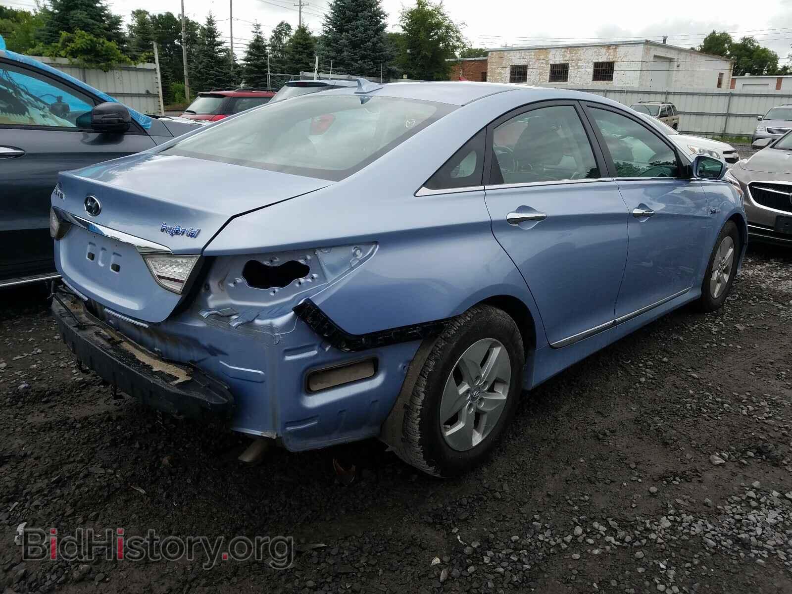 2012 HYUNDAI SONATA - VIN: KMHEC4A4XCA044247 - Фото 4