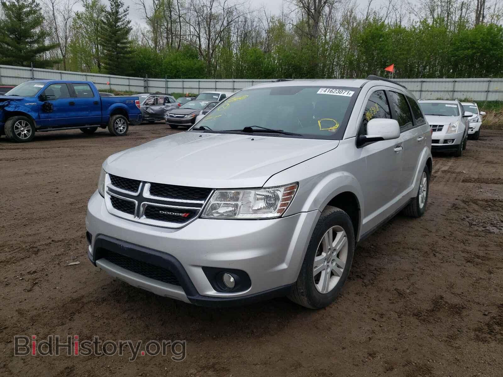 2012 DODGE JOURNEY - VIN: 3C4PDCBB7CT323522 - Фото 2