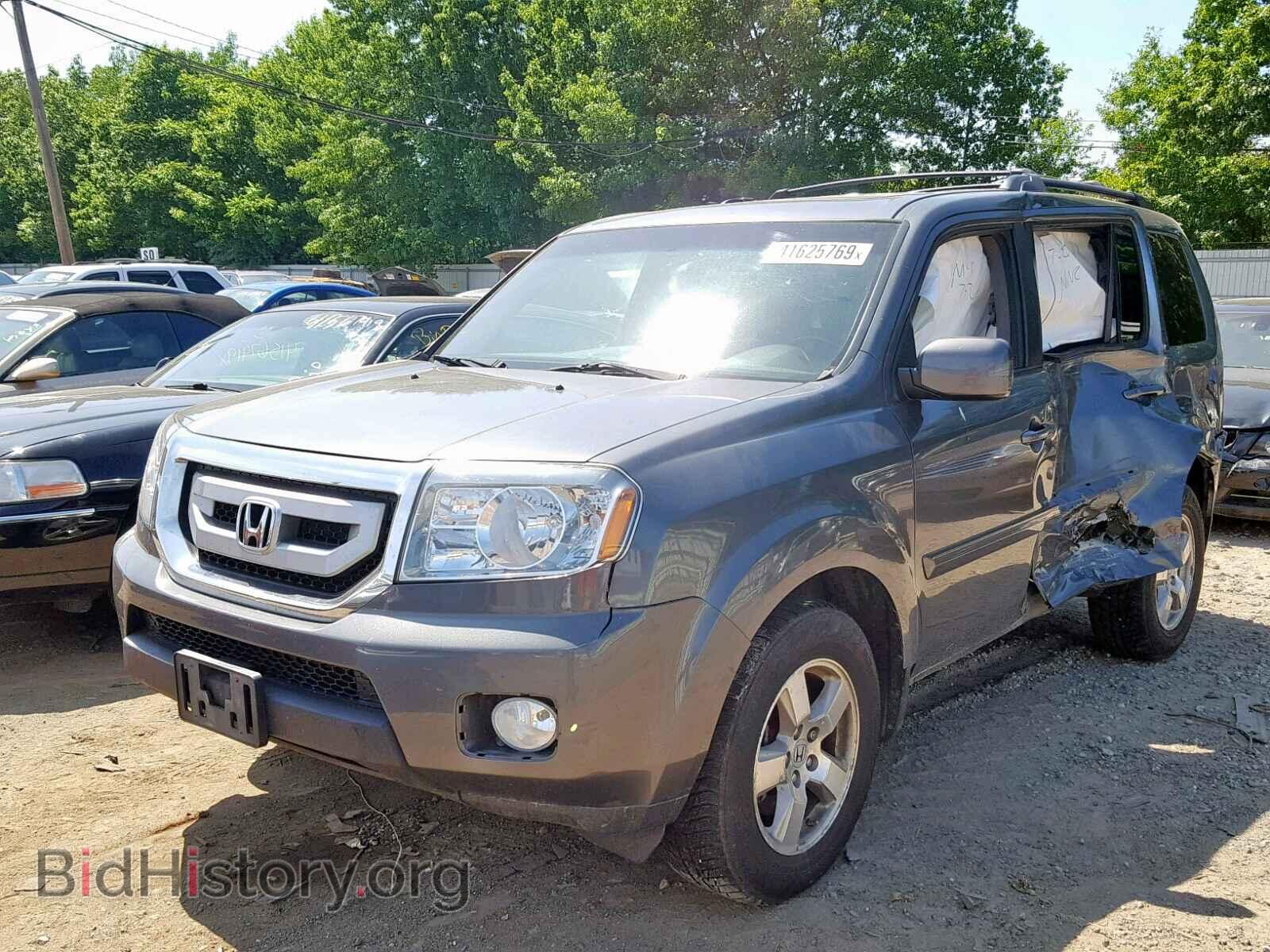 2011 HONDA PILOT EXL - VIN: 5FNYF4H65BB094477 - Фото 2