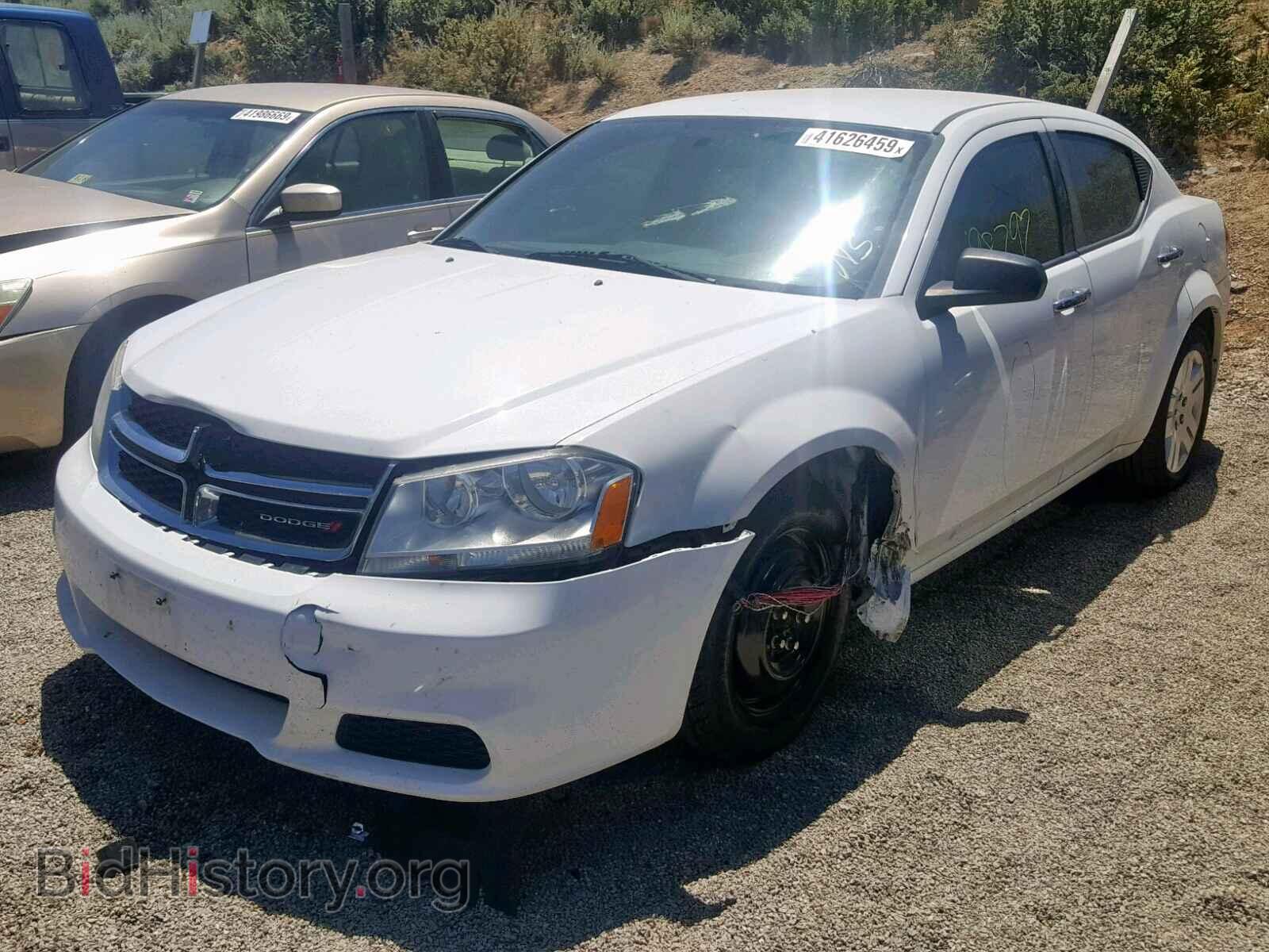 2014 DODGE AVENGER - VIN: 1C3CDZAB6EN105260 - Фото 2