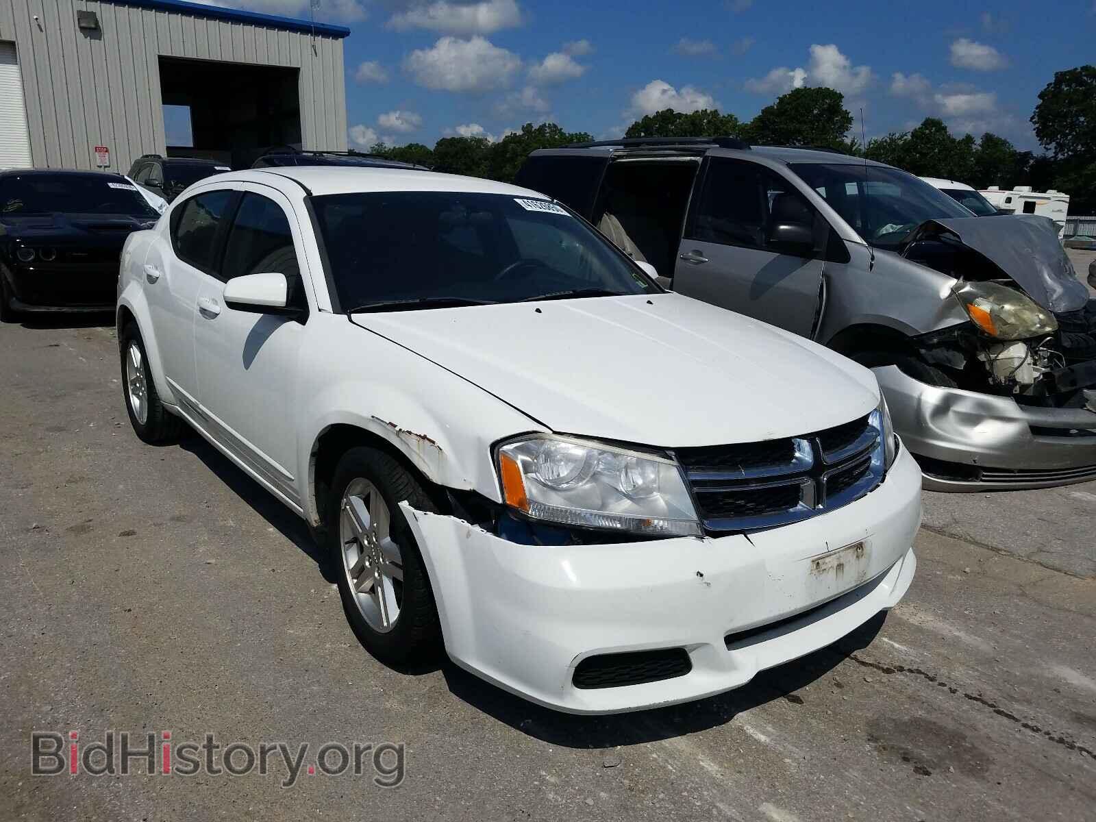 Photo 1C3CDZCB2CN167765 - DODGE AVENGER 2012