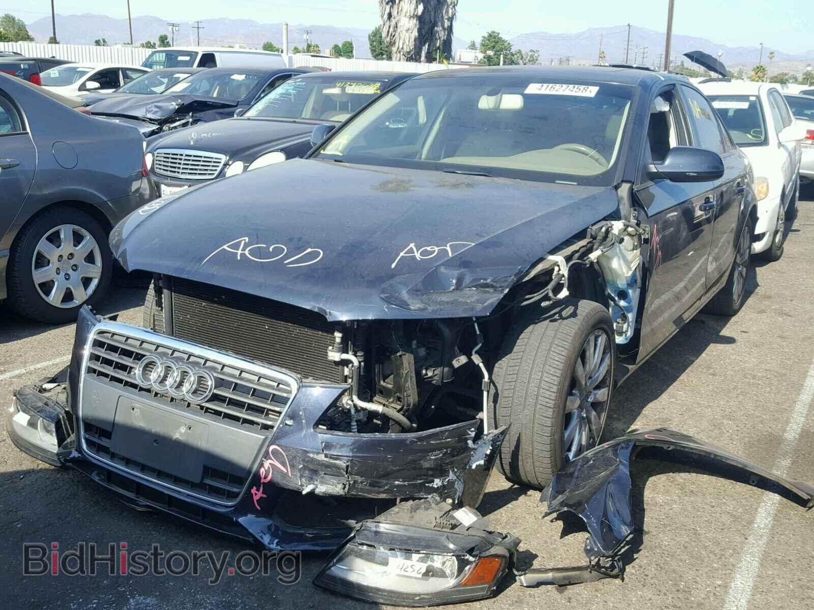 2012 AUDI A4 - VIN: WAUAFAFL4CA118039 - Photo 2
