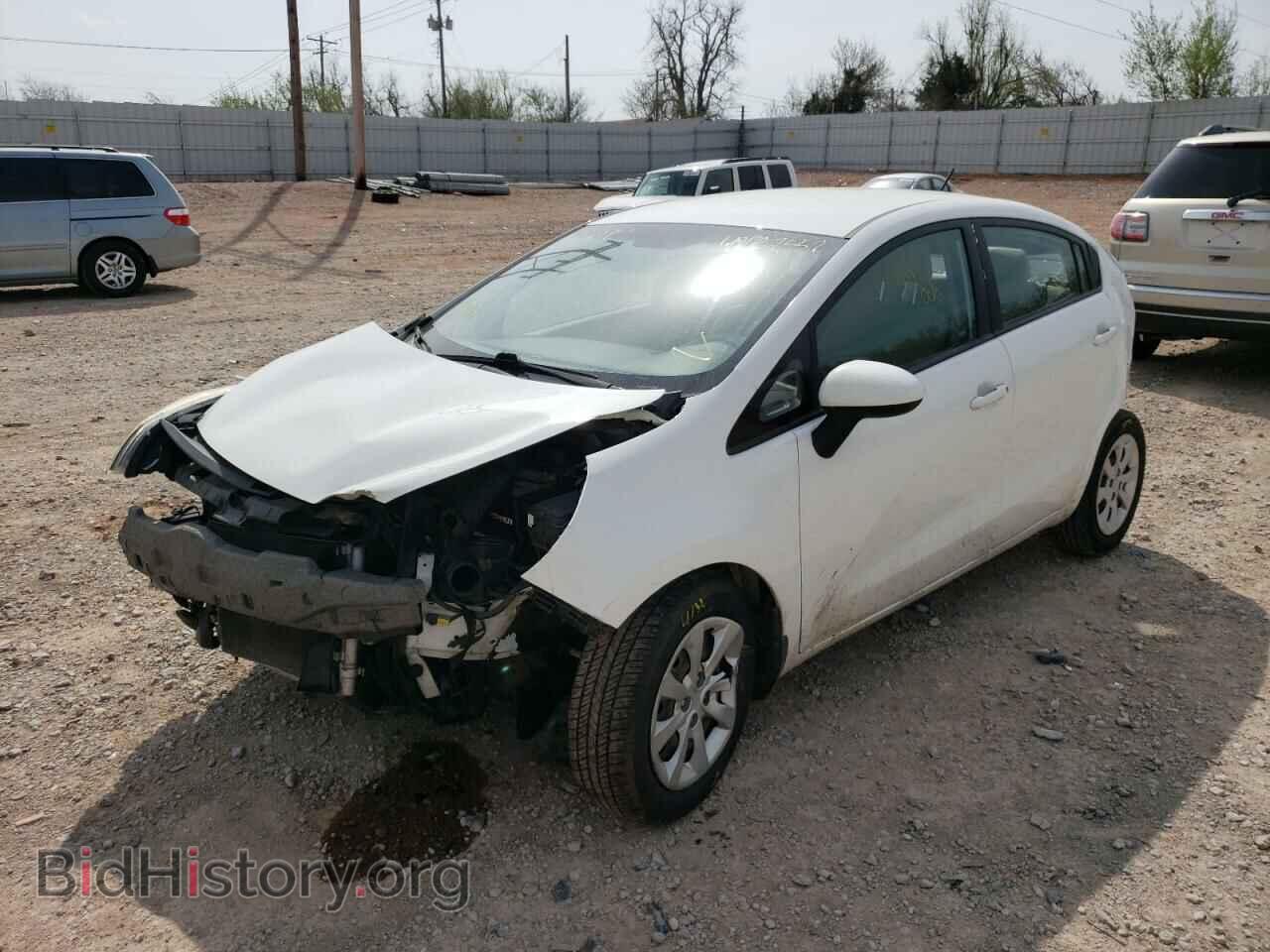 2013 KIA RIO - VIN: KNADN4A33D6195692 - Фото 2