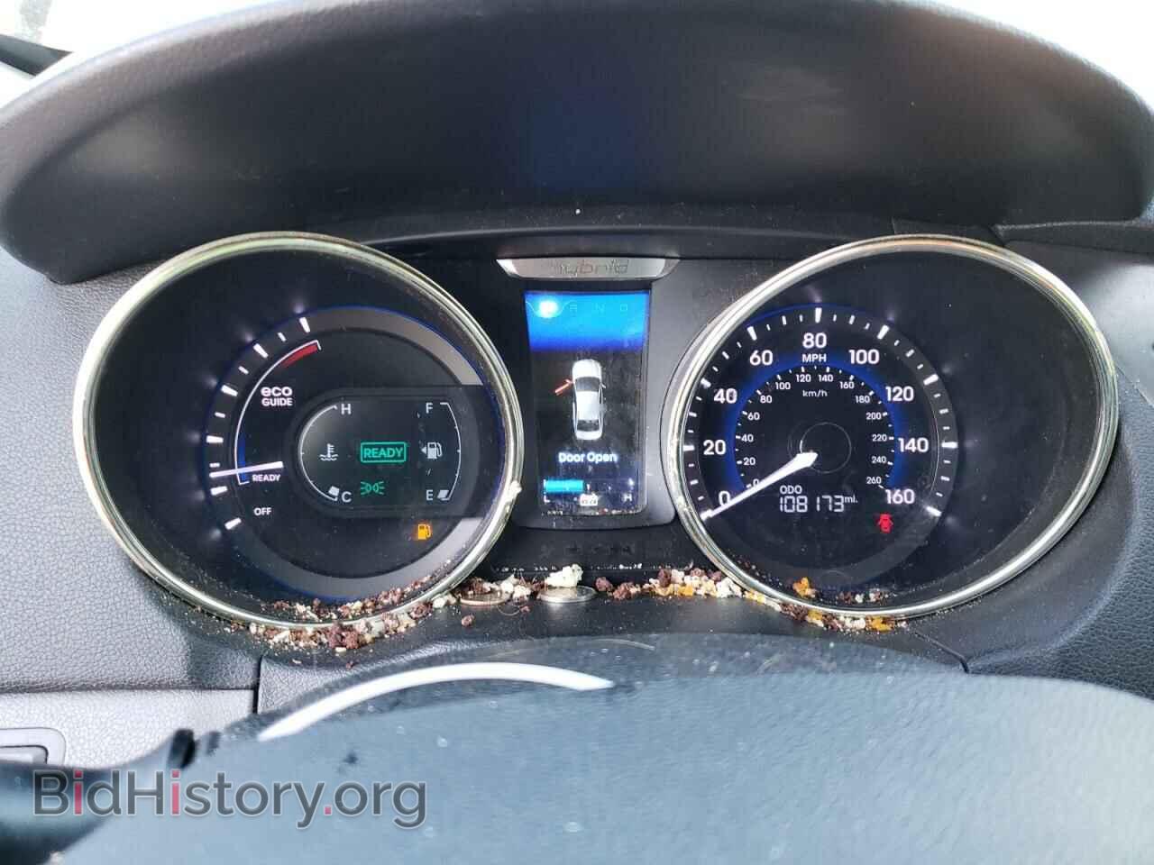 2012 HYUNDAI SONATA - VIN: KMHEC4A45CA021023 - Фото 9
