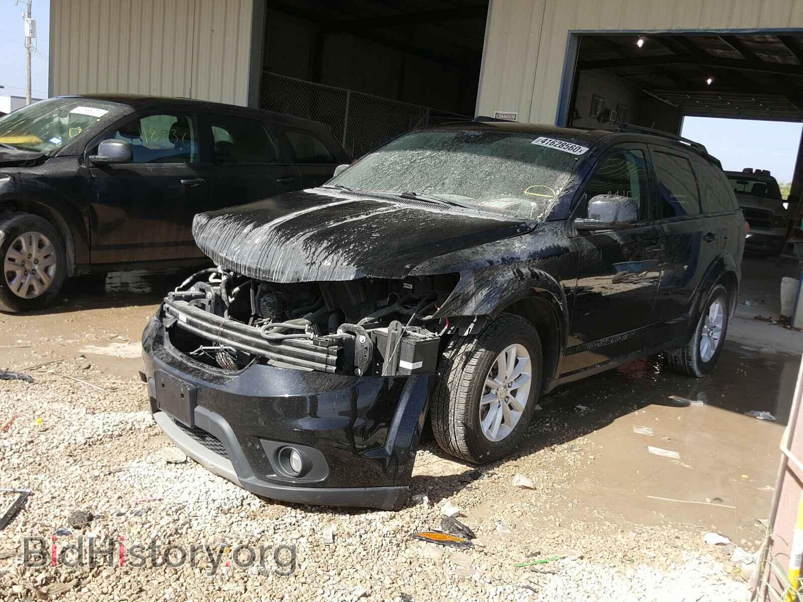 2016 DODGE JOURNEY - VIN: 3C4PDCBB6GT209890 - Фото 2