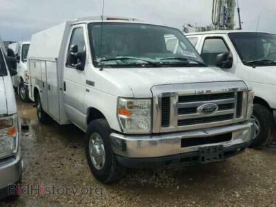 2010 Ford ECONOLINE, white — VIN 1FDSE3FL8ADA96303, Copart